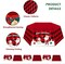 31in Buffalo Plaid Christmas Tree Collar Hexagon Christmas Tree Ring for Artificial Trees Christmas Tree Skirt